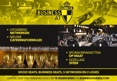 Business is back at Lierse