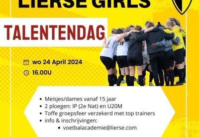 Talentendag Lierse Vrouwen
